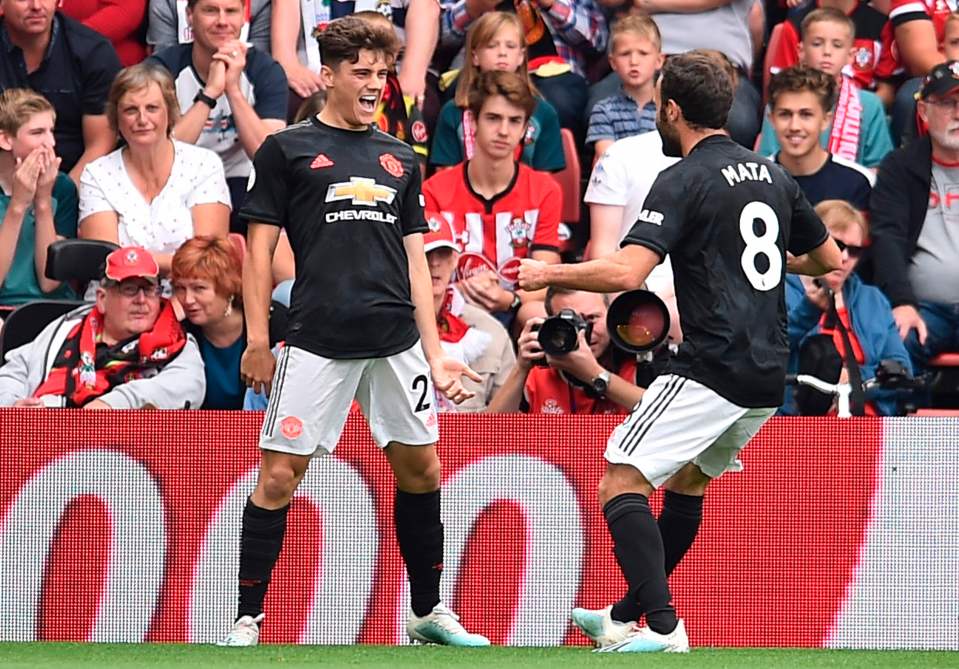  Daniel James opened the scoring with a terrific strike in the first-half