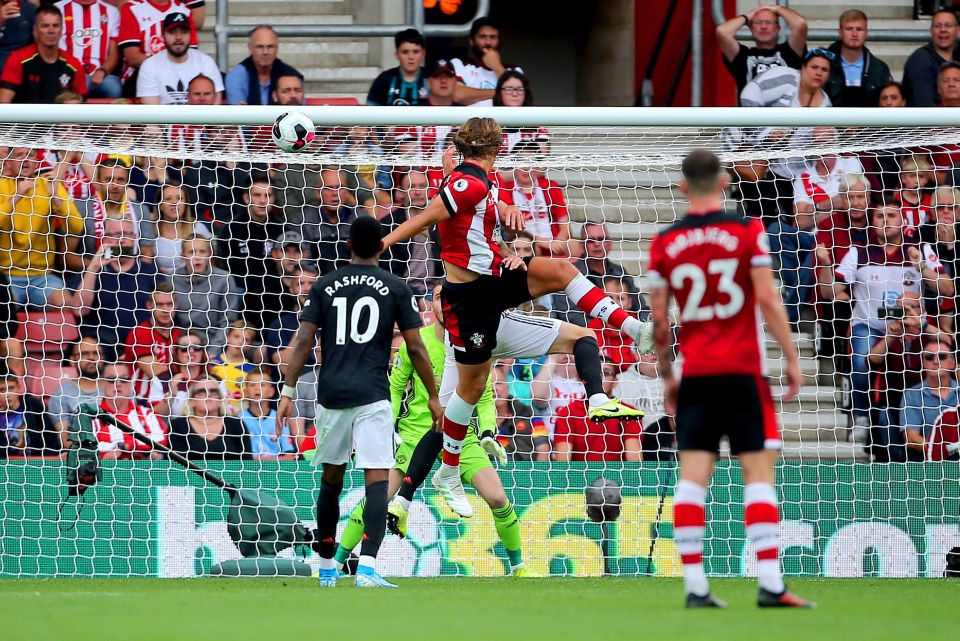  Vestergaard jumped highest to head him the equaliser in the second half