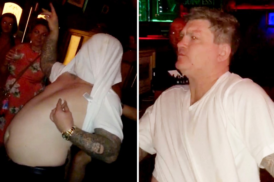  Ricky Hatton has reassured fans he is fine after a video showed him falling over in a pub in Tenerife