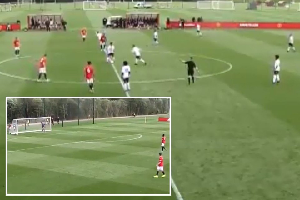  Charlton Under-18s scored directly from kick-off in their win over Man Utd