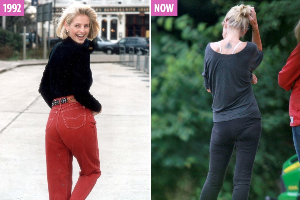 Ulrika Jonsson looks in great shape 27 years on from her Rear Of The Year win