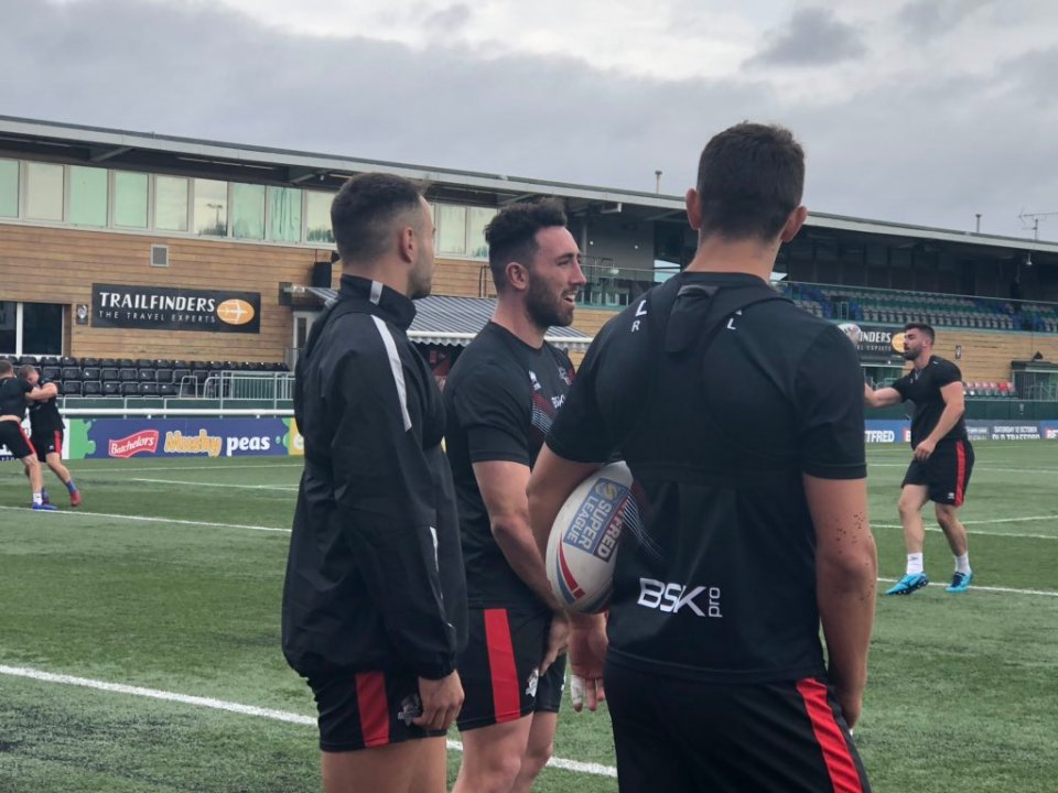  Lamb will make his debut against Salford today