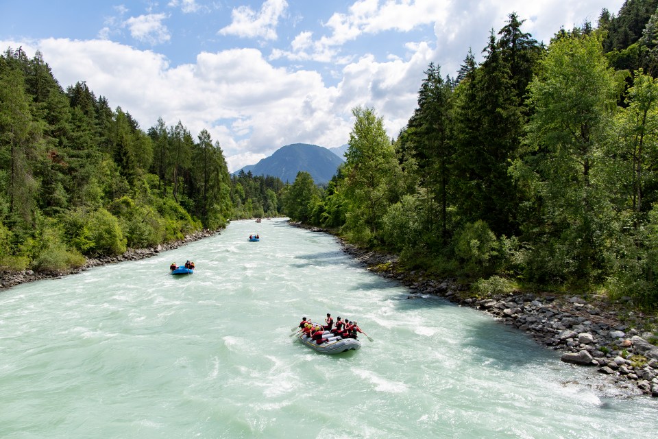  Water rafting, canyoning and caving are also available in the area