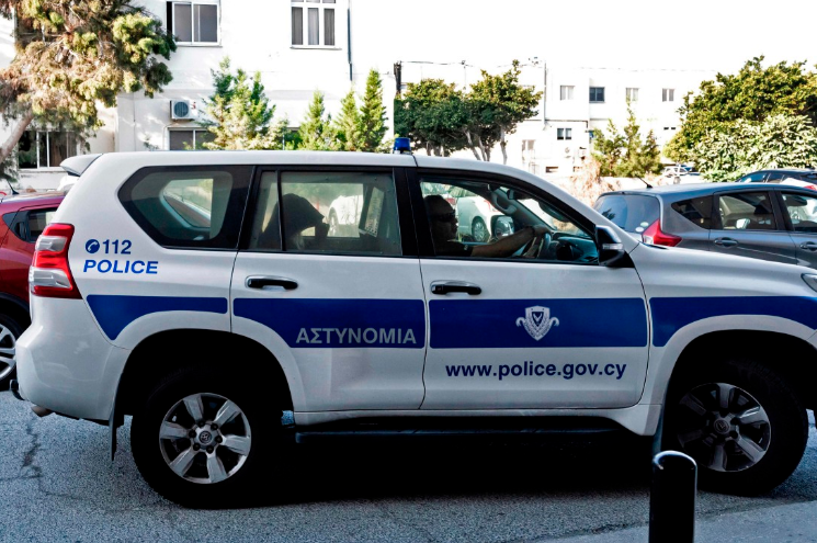  The teenager was pictured leaving the Famagusta District Court in Paralimni in eastern Cyprus