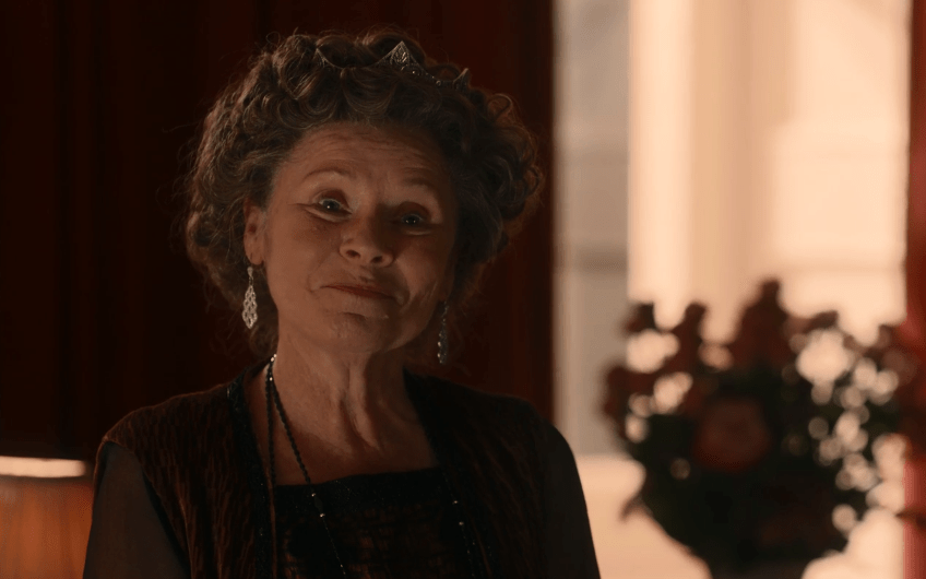  Imelda's character Lady Bagshaw promises to "have it out" with Countess Grantham