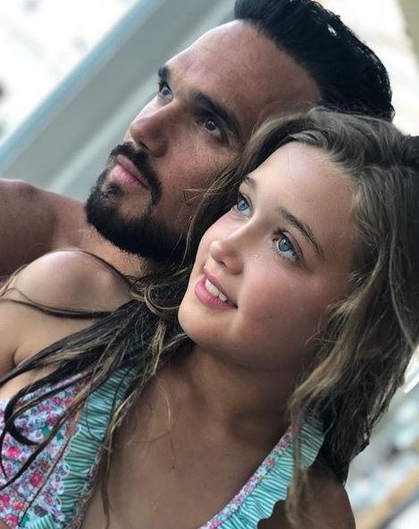 Gareth shared this adorable picture of his daughter Missy back in 2019