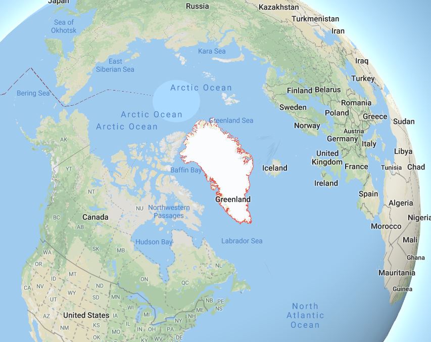 Greenland has long been seen as strategically important because of its location in relation to the US and Russia