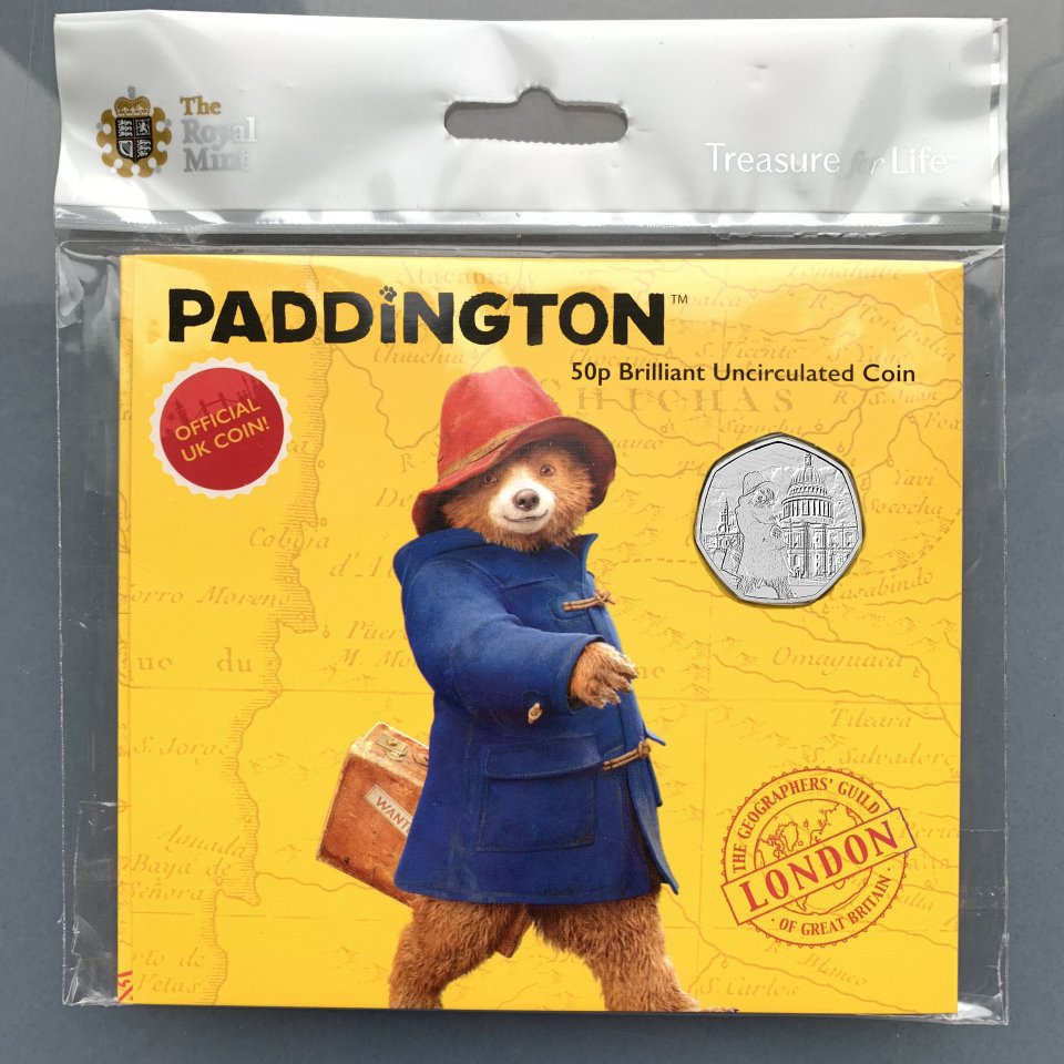  Coin Hunter has also put together a mock-up of that the Paddington Bear St Paul's collector's coin could look like