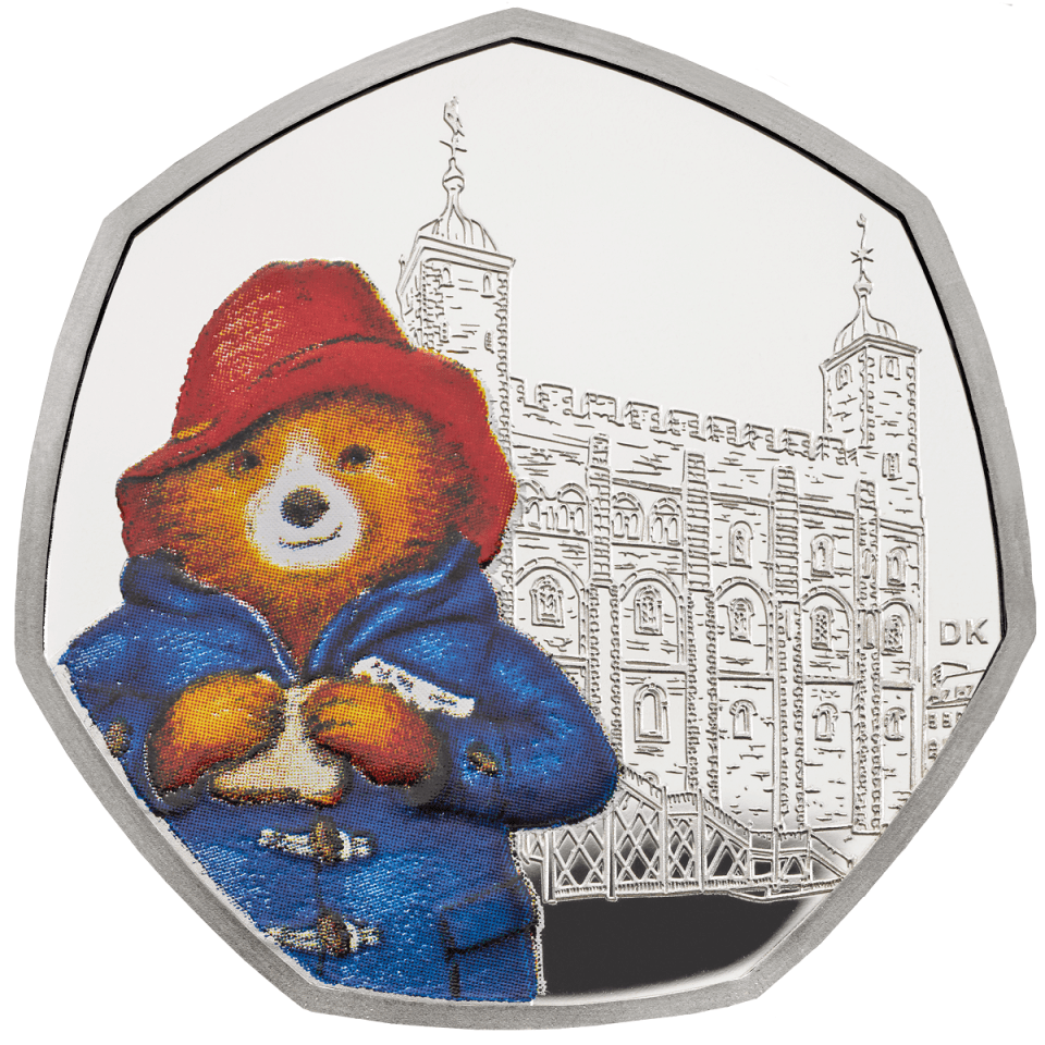 Paddington Bear Tower of London coin