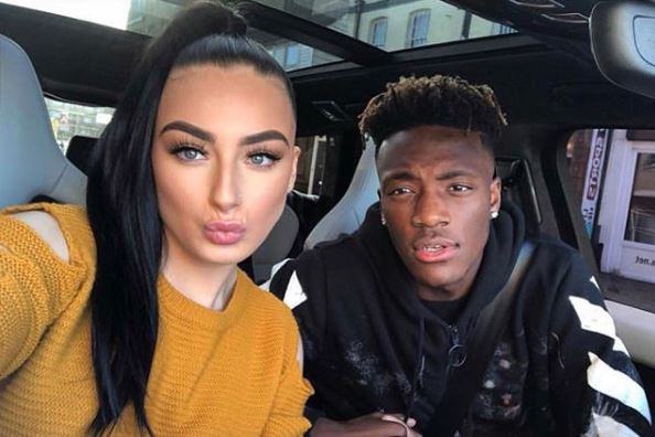  Abraham's girlfriend Leah has condemned the vile racists who abused her man