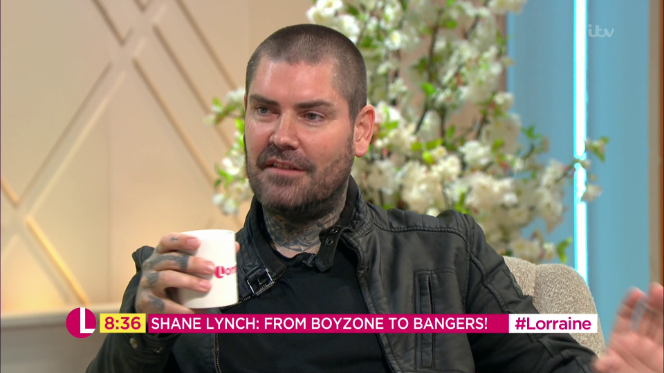  Boyzone's Shane Lynch admitted he was 'really hungover' on today's Lorraine - but fans were convinced the singer was still drunk after a big night for the boy band