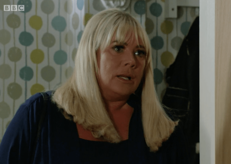 EastEnders legend Sharon has been hiding the fact that Keanu is the real father of her baby - not Phil