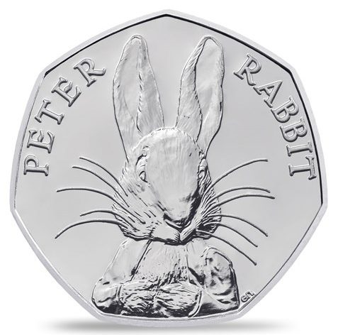  The first Peter Rabbit coins was released in 2016 alongside other Beatrix Potter characters