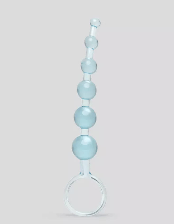  The beads start small and are perfect for anal-play beginners