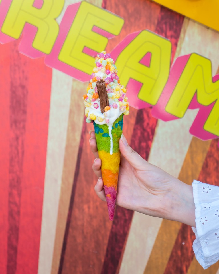  Be sure to grab an ice cream during your time at Dreamland