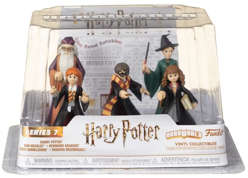  The Harry Potter figurines aren't available to buy anywhere else