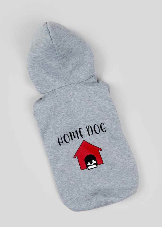  This jersey slogan hoodie will have your dog looking cute this Christmas