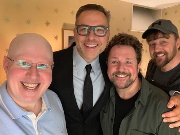  David Walliams and Matt Lucas reunited last night