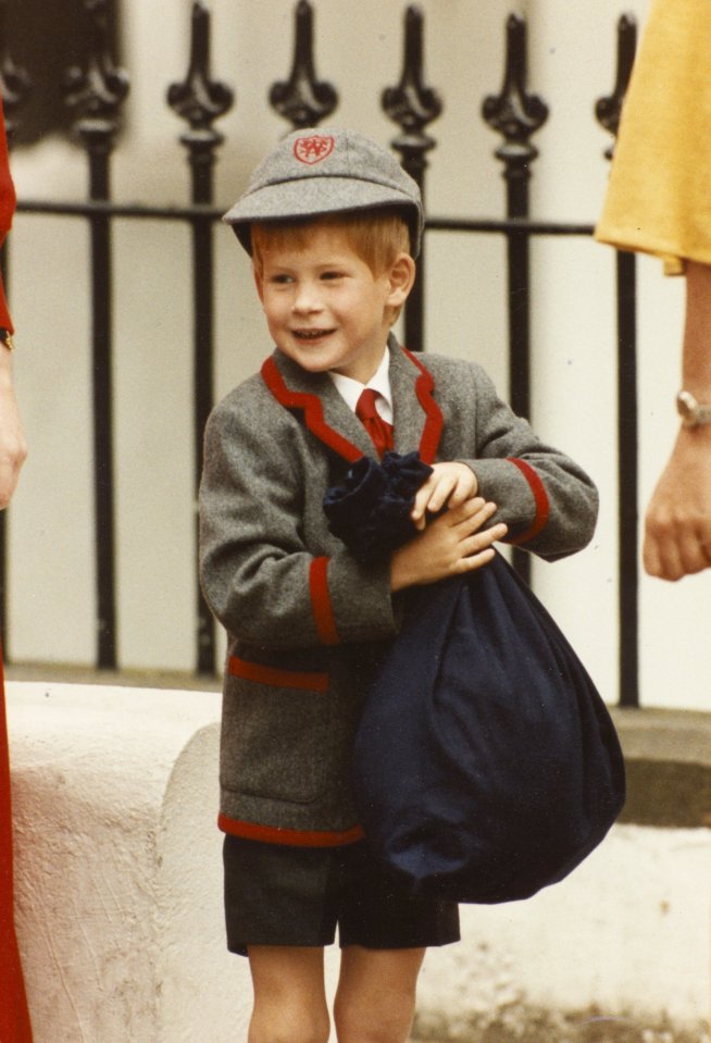  And two years later a young Prince Harry joined his older brother at the same school