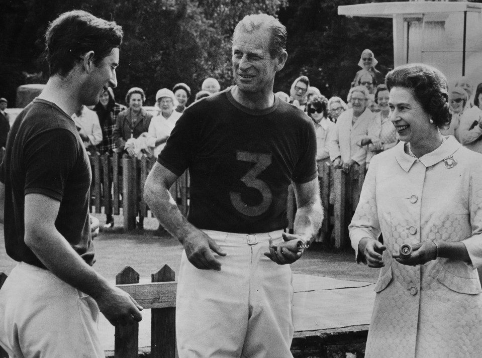 When the Prince of Wales was born, his father was playing squash and swimming