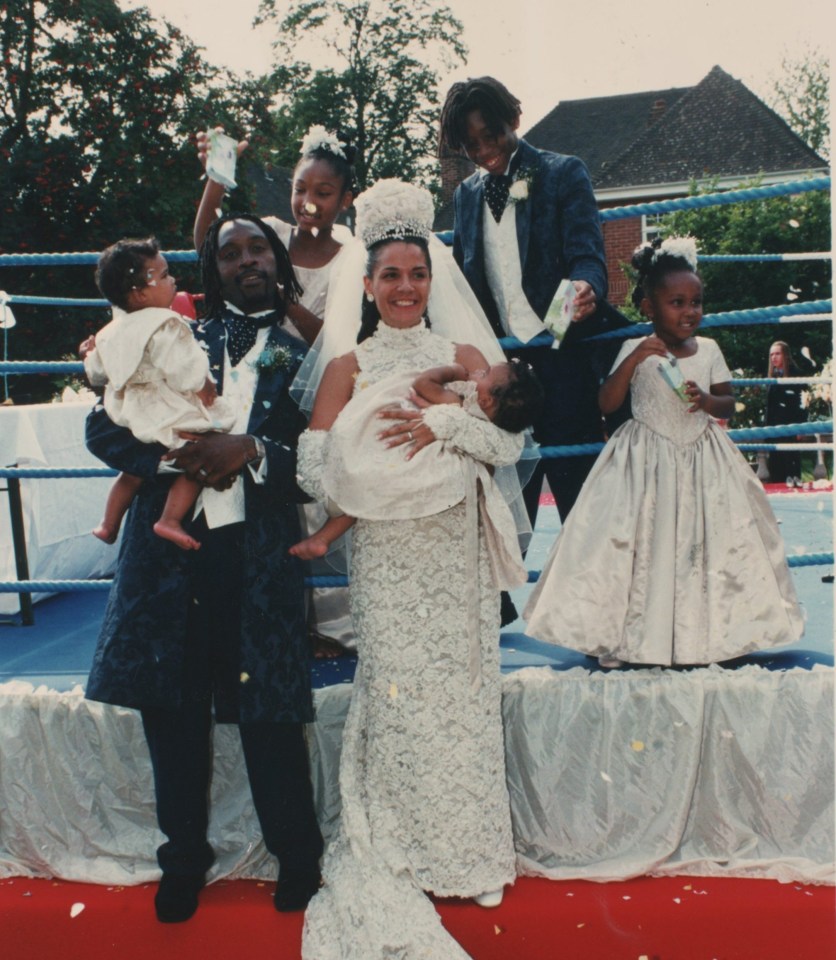 Benn and Carolyn married in 1997