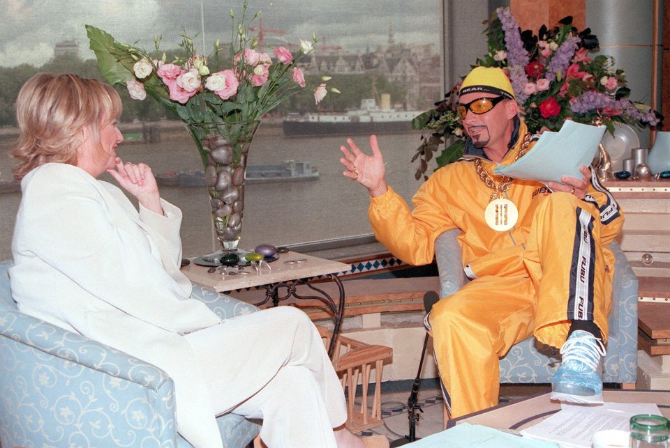  Richard famously turned up dressed as Ali G in the summer of 2000