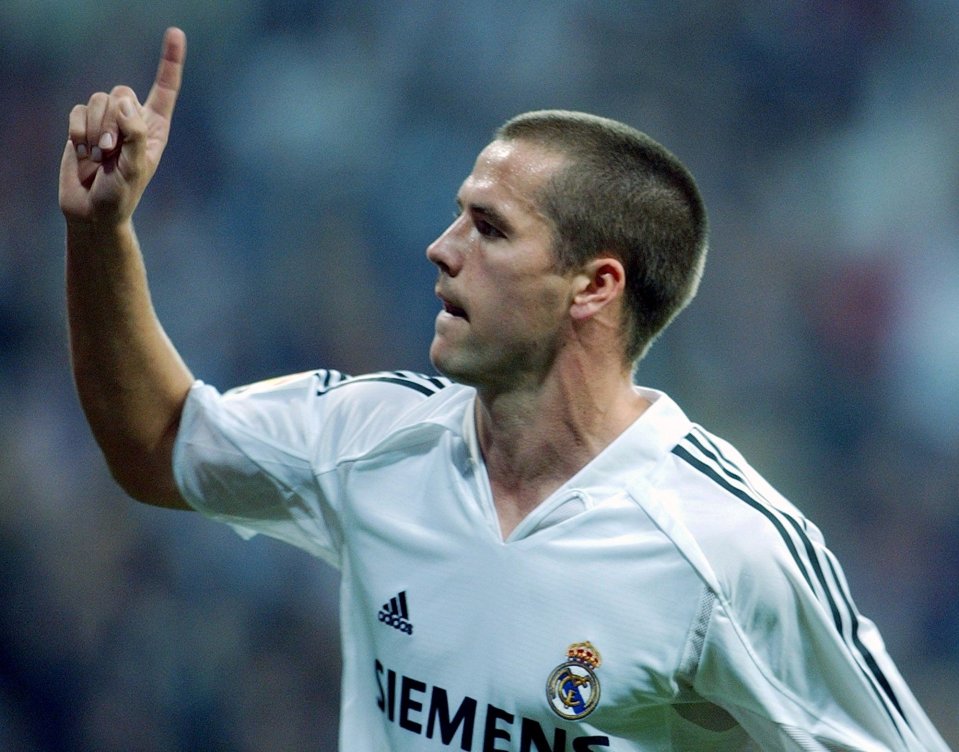  Michael Owen spent just one season at Real Madrid after leaving Liverpool