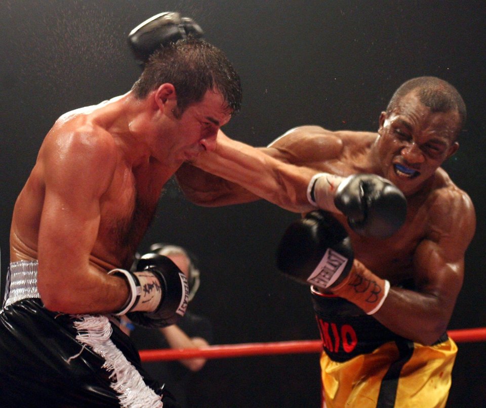  Sakio Bika, right, is the former world champion lined up as the opponent for Benn