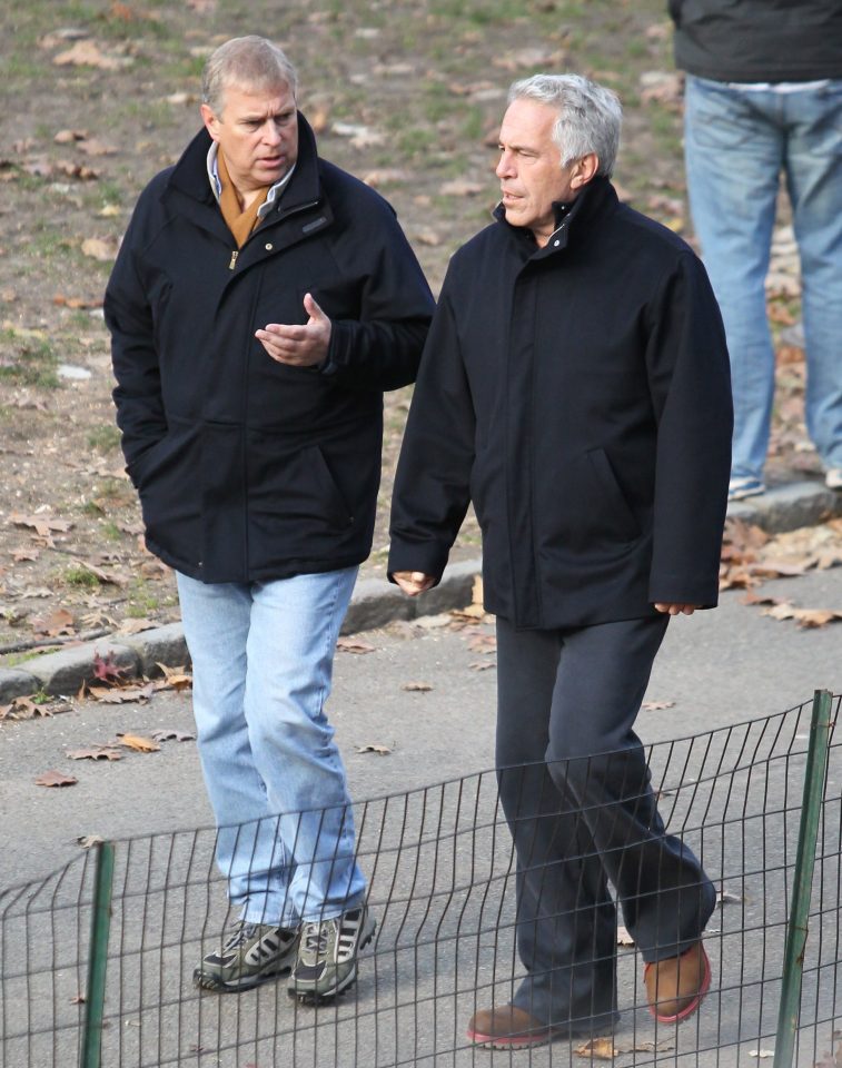  Andrew strolls through New York's Central Park with convicted sex offender Epstein in 2010