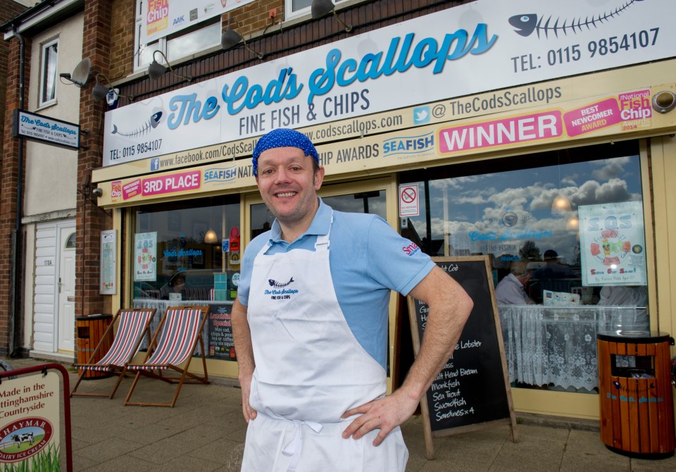  The Cod's Scallops is run by John Molnar