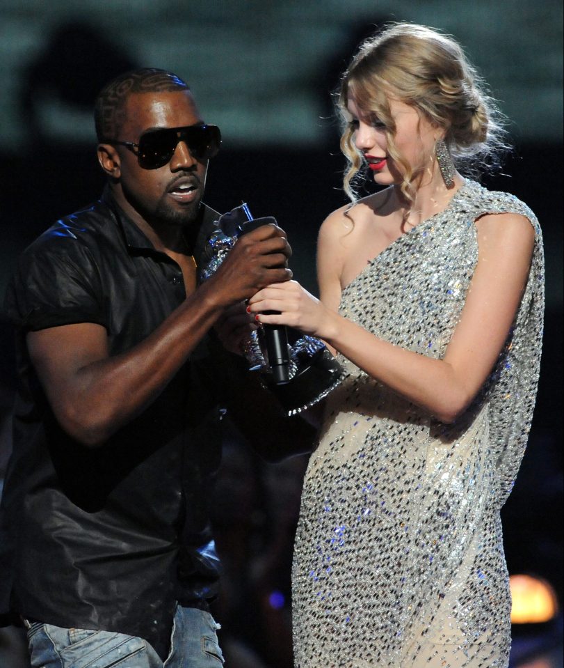  Their beef began when Kanye stormed the stage at the MTV VMAs in 2009