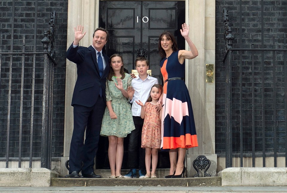  Samantha Cameron said she was dancing in the kitchen of Number 10 when Theresa May walked in