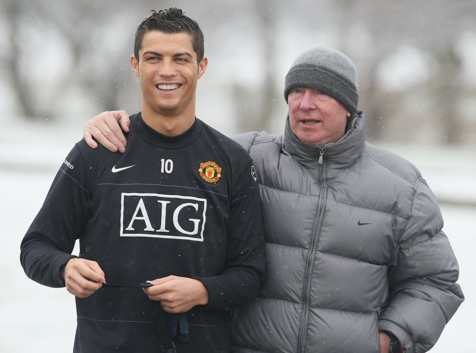  The star's former Man Utd boss Sir Alex Ferguson was amongst the first to congratulate him