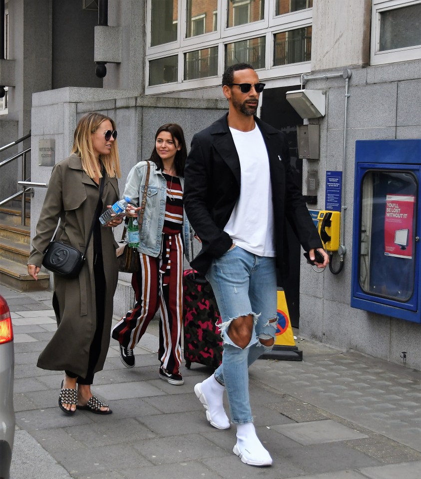  Kate and Rio step out with a Gucci handbag and Balenciaga Trainers