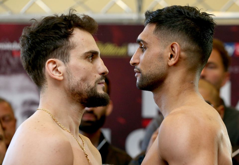  Lo Greco fought Khan despite concerns over a concussion