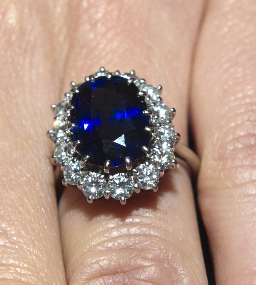 While Kate’s sapphire is not technically as rare, its sweet history makes it extremely special