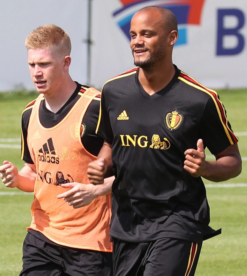 Kevin De Bruyne has told his ex-Man City skipper Vincent Kompany he will eventually reunite with him at Anderlecht