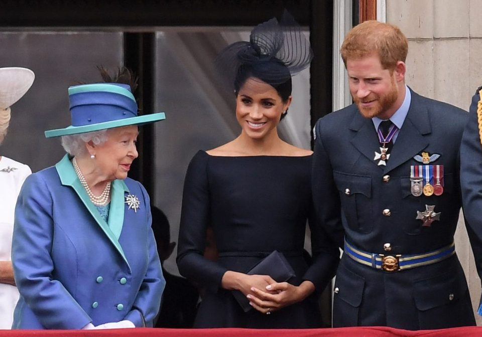 Guests have been keen to get the Queens opinion on the Sussexes use of private jets