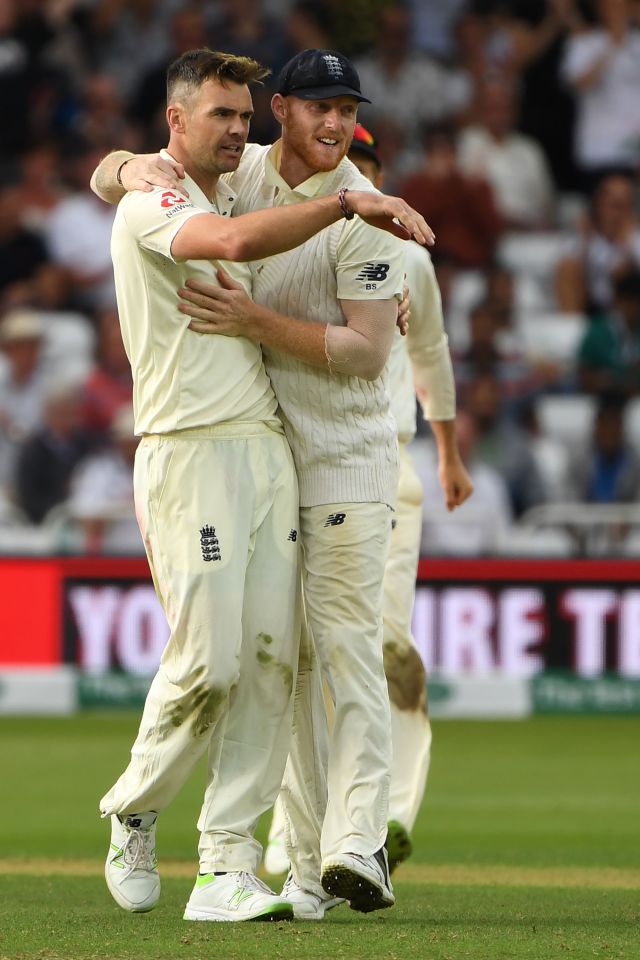  Anderson does not think Stokes should be captain - as he has enough on his plate