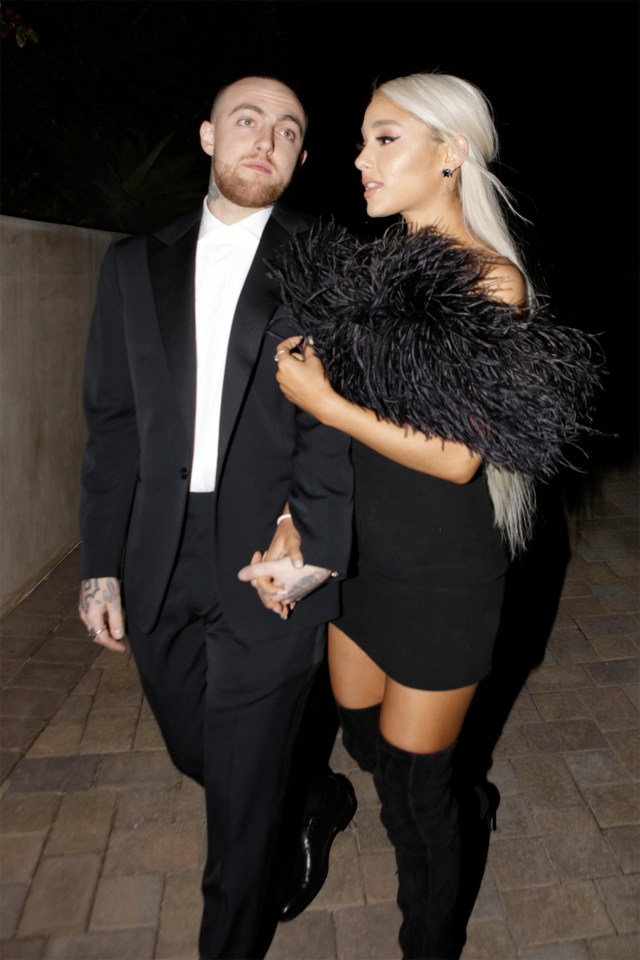  Mac shared a two year relationship with singer Ariana