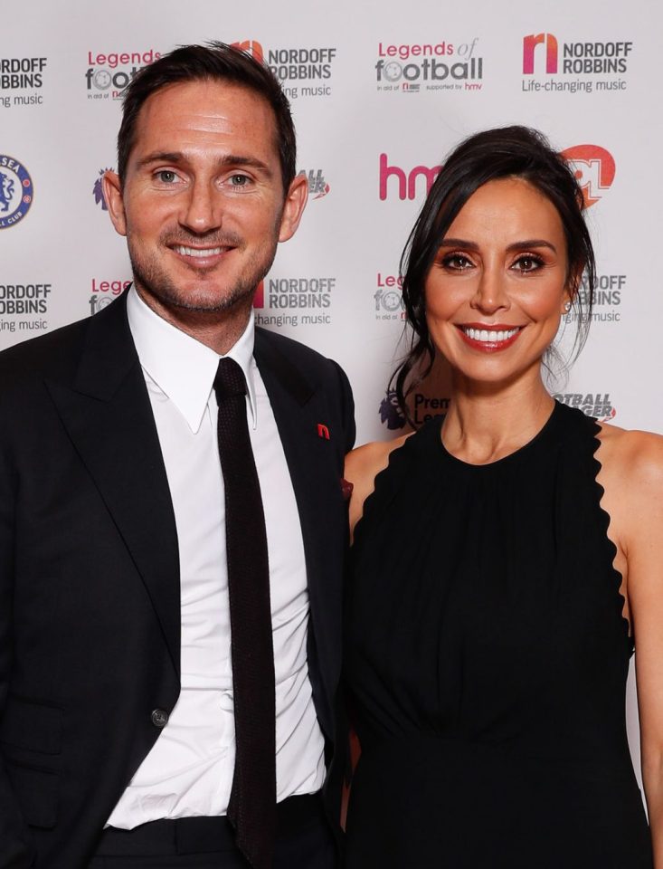  Christine Lampard quickly shut down any suggestions that she and Frank could become the next Richard and Judy