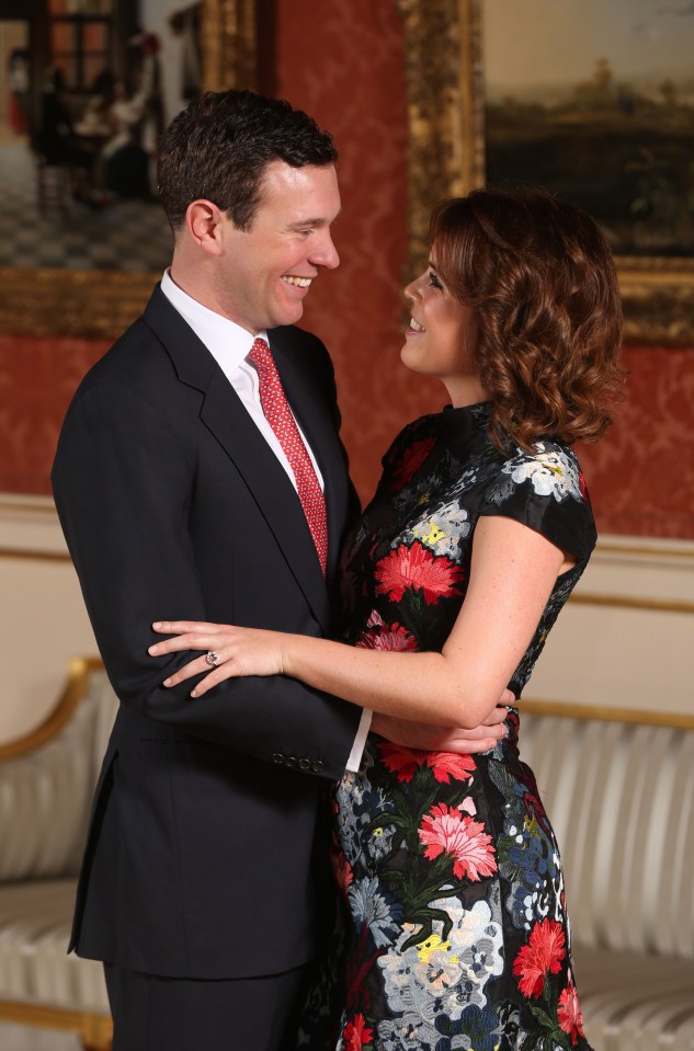 Jack Brooksbank proposed to Princess Eugenie with a pink sapphire engagement ring