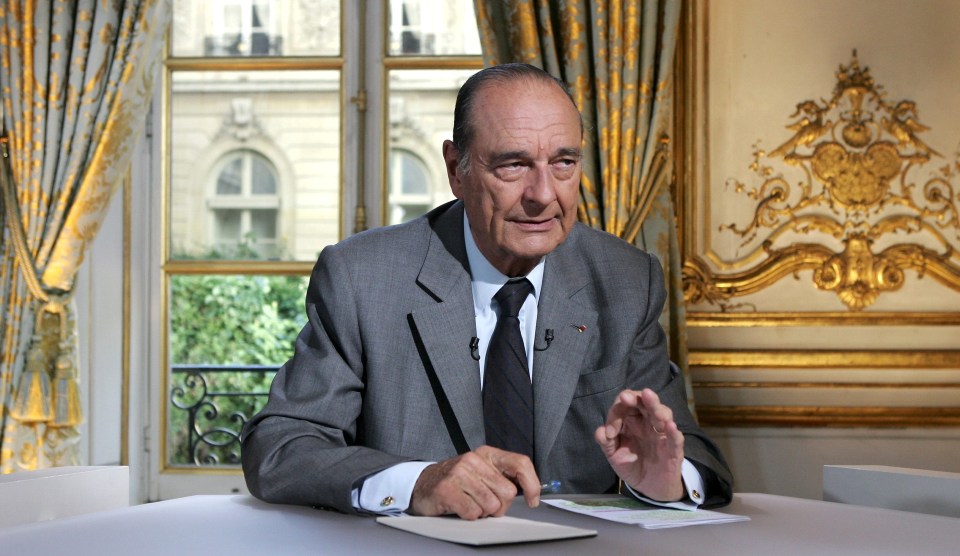  Jacques Chirac died after falling sick, his family revealed today