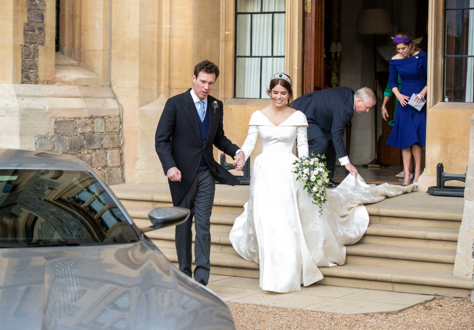 Her sister Princess Eugenie wore Peter Pilotto to her wedding last October – for which Beatrice was maid of honour