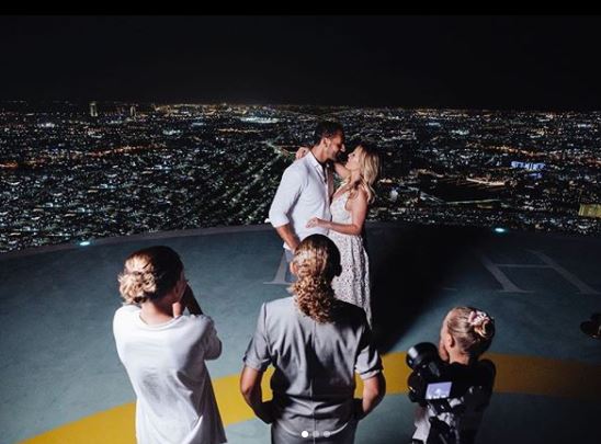  Rio proposed on the rooftop of the St Regis hotel in Abu Dhabi