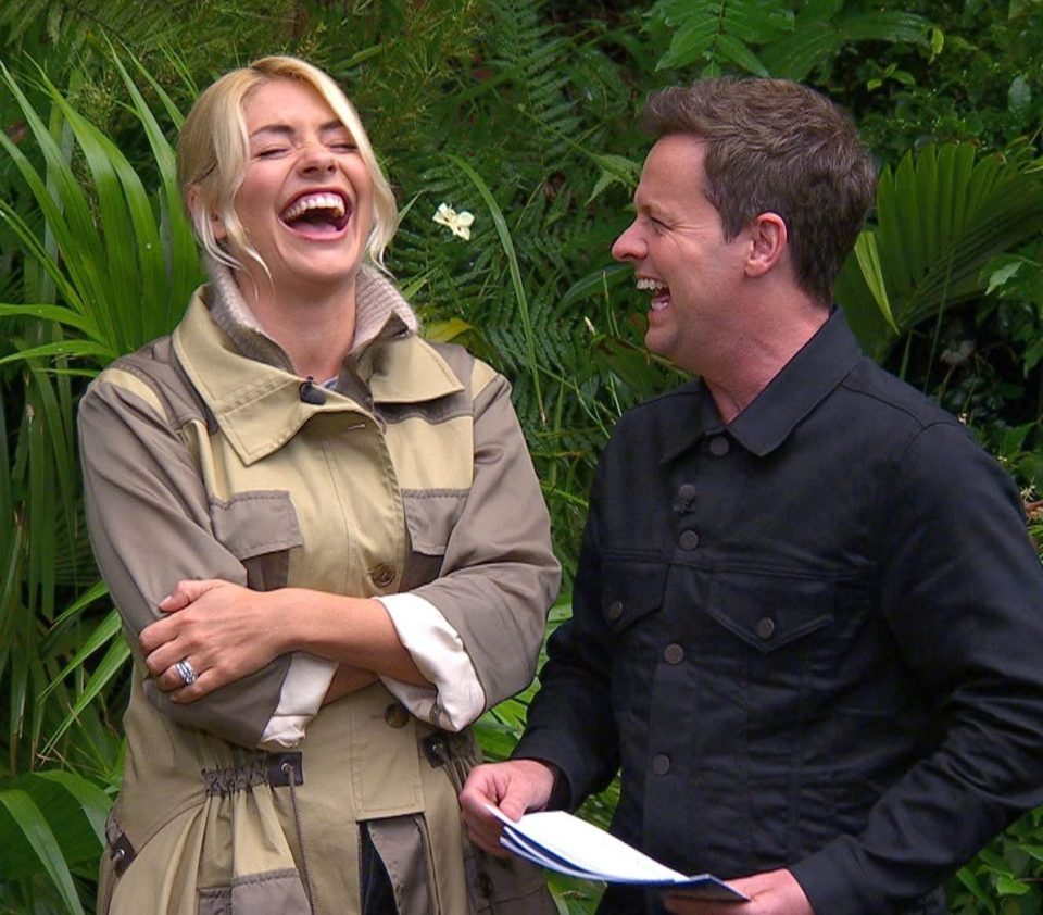  Holly Willoughby stood in for Ant for last year's I'm A Celeb