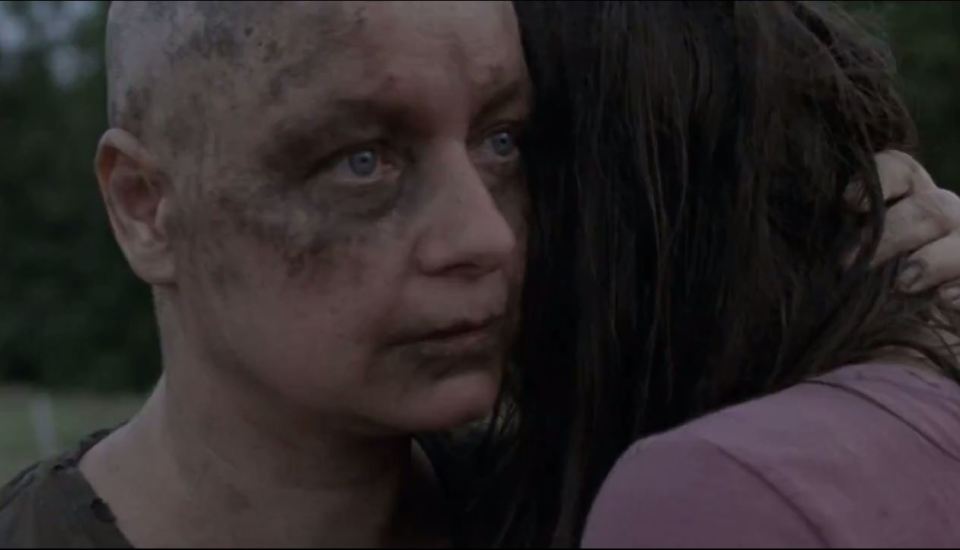  Samantha Morton plays Alpha, the leader of The Whisperers