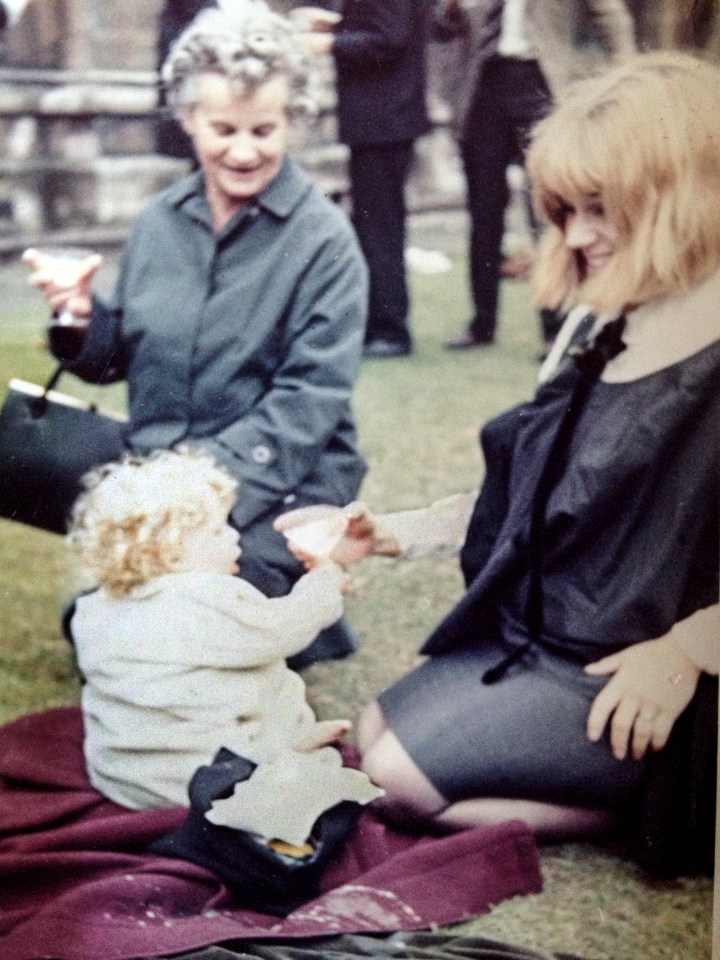  Boris with mother Charlotte as a toddler