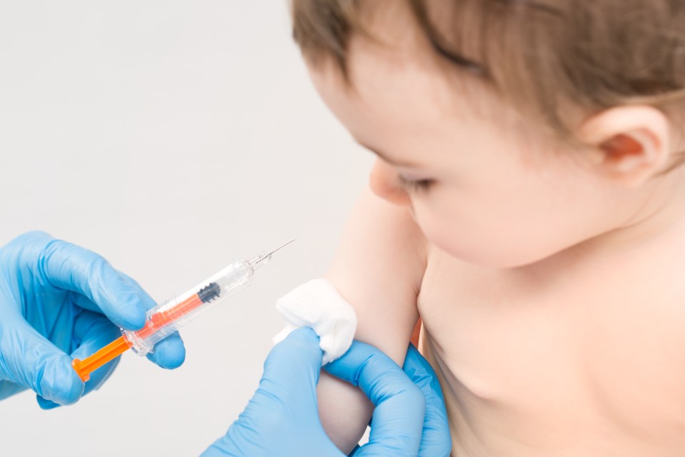  Rates of MMR jabs have plummeted since the vaccination