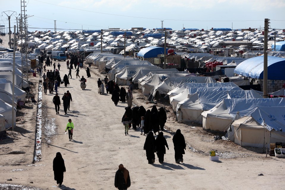  There are thought to be just 400 guards trying to keep order in the overcrowded camp